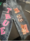 Personalized Birthday Overalls | Custom Toddler Birthday Outfit