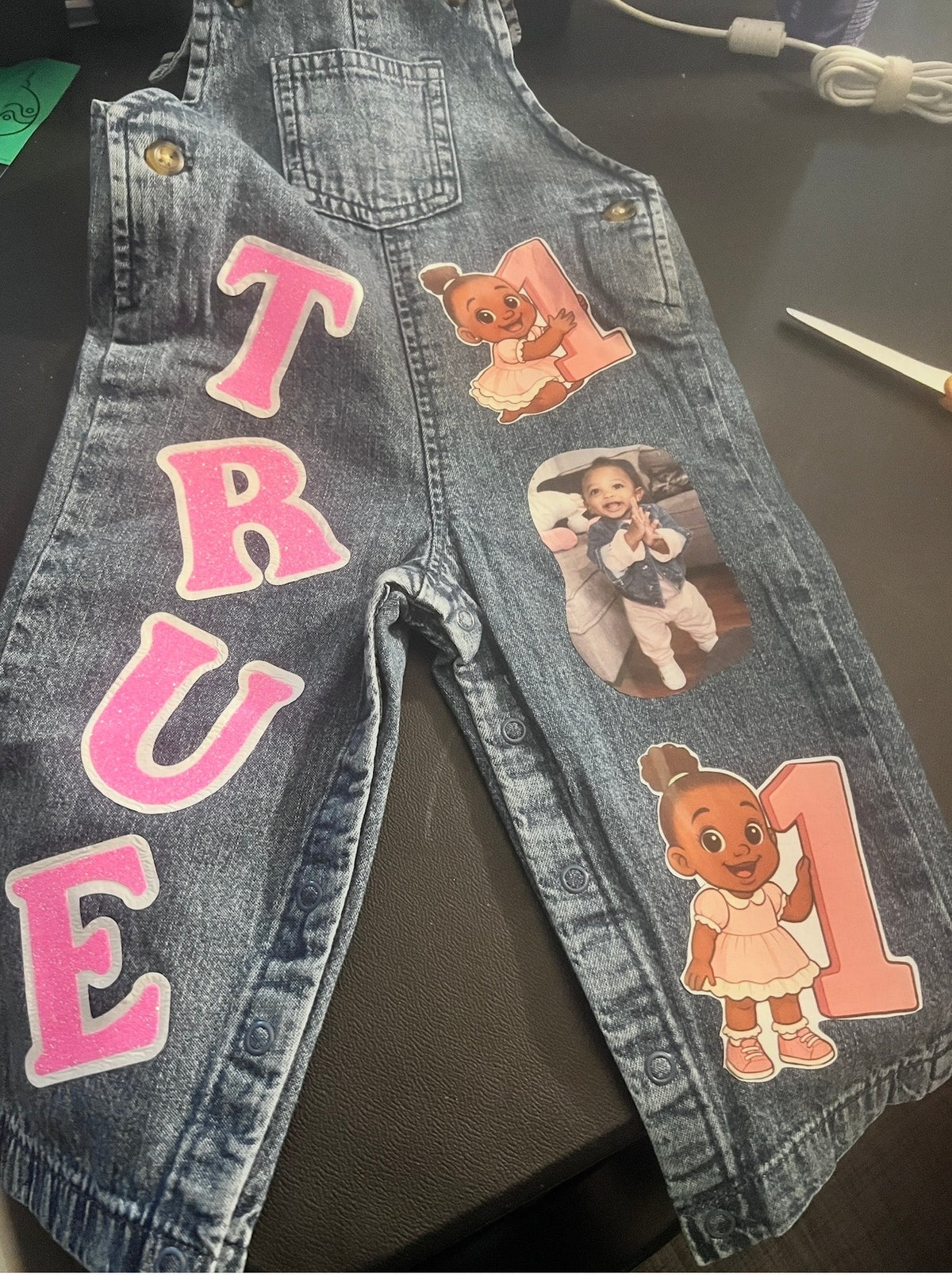 Personalized Birthday Overalls | Custom Toddler Birthday Outfit